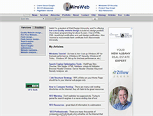 Tablet Screenshot of miroweb.com